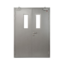 China Factory Price Class B Steel Double Fire Proof Door For Sale